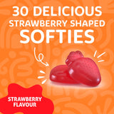 Haliborange Fruit Softies Strawberry Flavour 30 Count, UK version