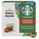 Starbucks by Nescafé Dolce Gusto Colombia Medium Roast Espresso Coffee Pods x12