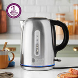 Russell Hobbs Buckingham Quiet Boil Stainless Steel Kettle 20460
