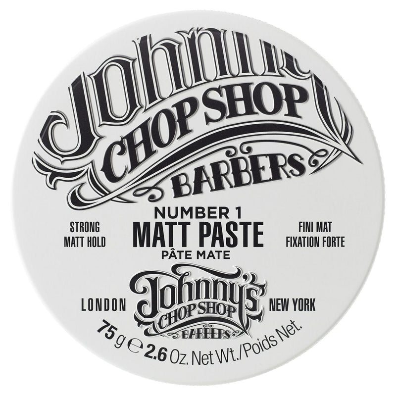 Johnny's Chop Shop Number 1 Matt Hair Paste 75g, UK version