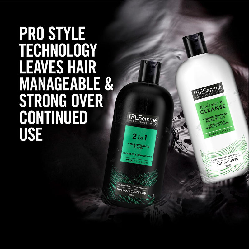 TRESemmé 2 in 1 Shampoo & Conditioner Replenish & Cleanse 900ml