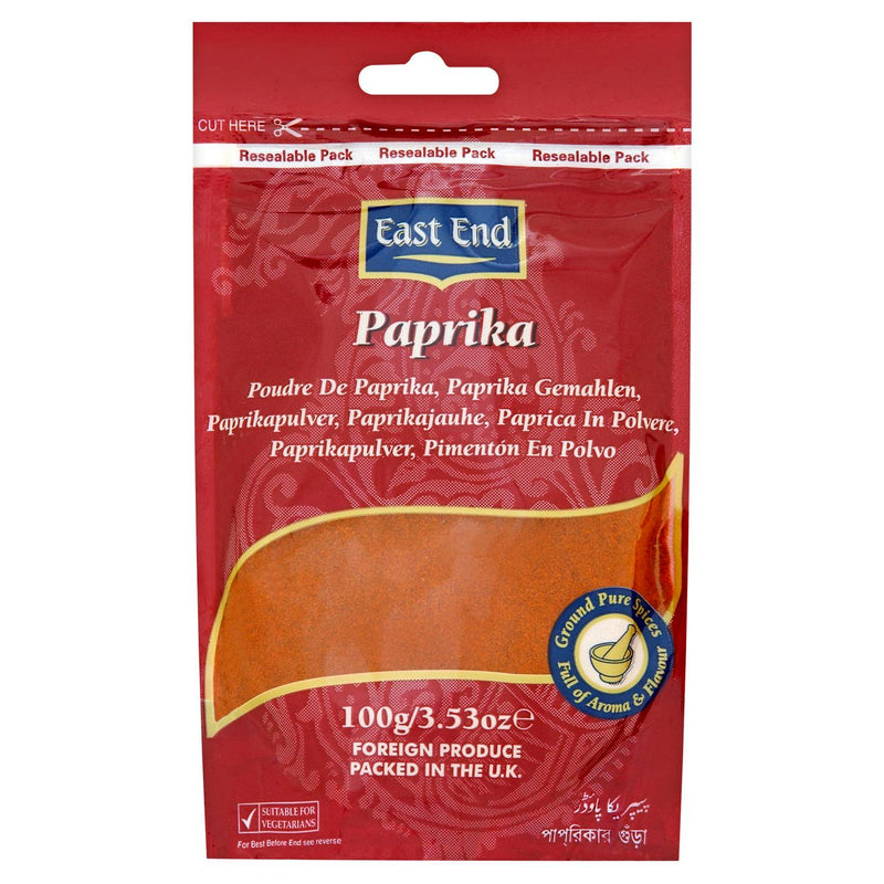 East End Paprika Powder 100 Grams - British product