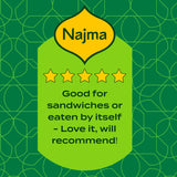Najma wafer thin turkey slices 125g, imported from the UK