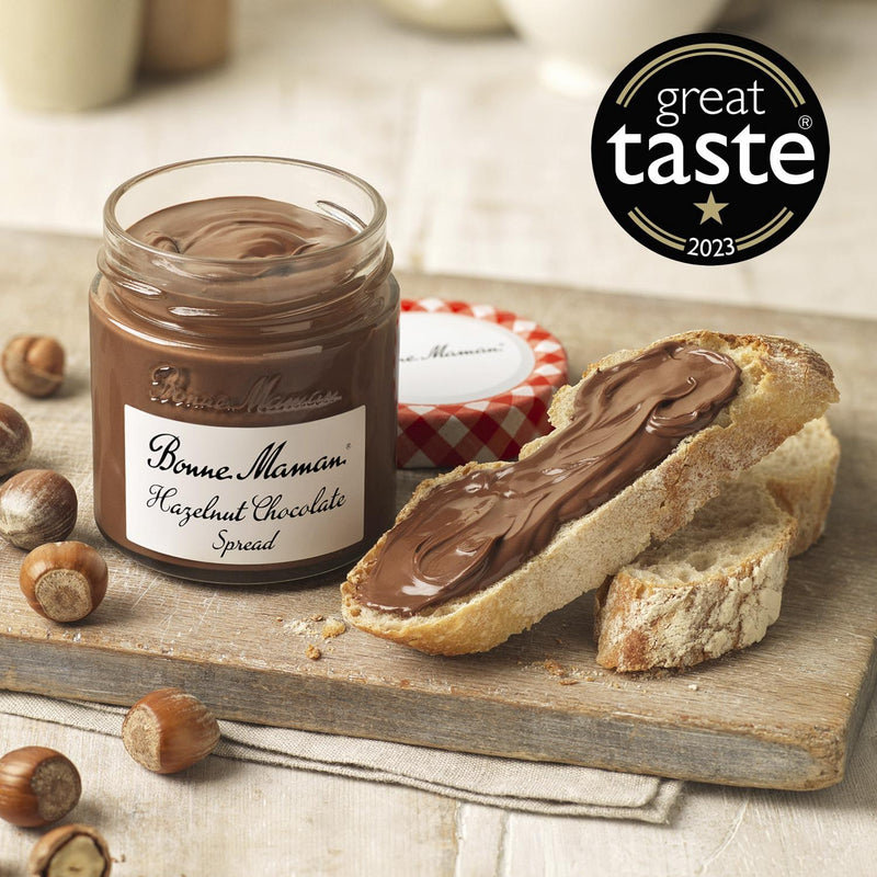 Bonne Maman hazelnut chocolate spread 250g - British product