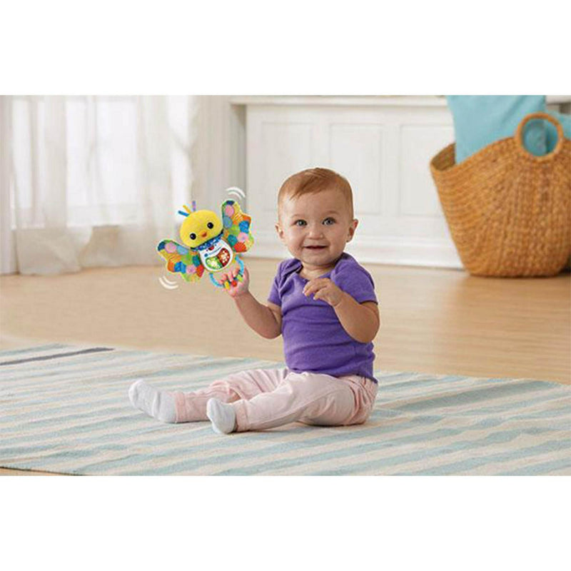 VTech Rattle & Shake Birdie soft toy 19cm (British brand)