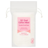 Sainsbury's Double Faced Oval Cotton Wool Pads x50