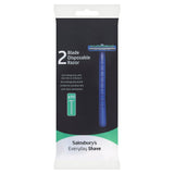 Sainsbury’s Everyday 2 Blade Disposable Razor x10