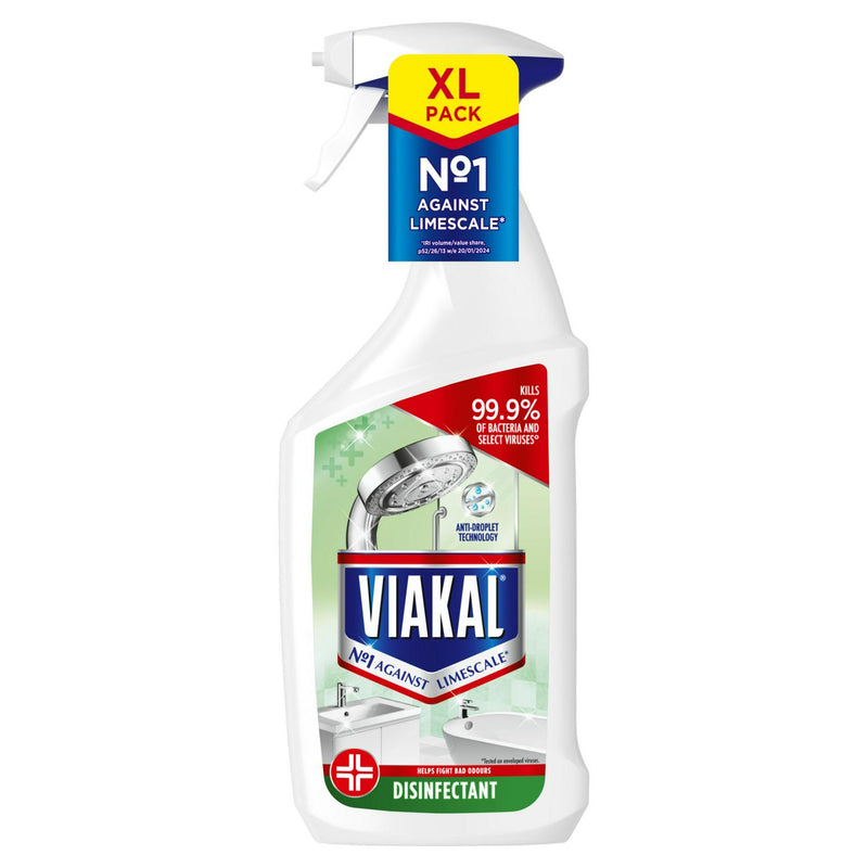 Viakal antibacterial limescale remover spray 750ml (British brand)