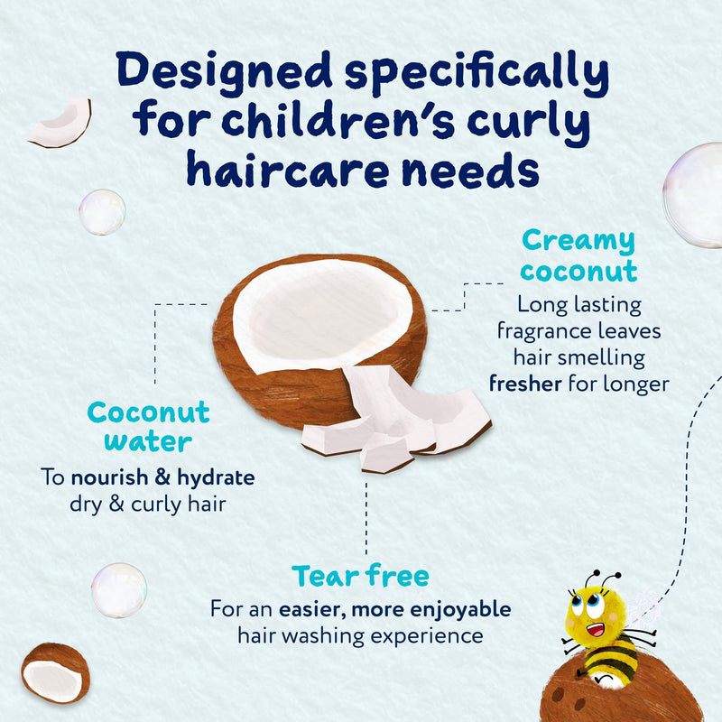 Childs Farm coconut shampoo dry curly kids 250ml - British product