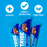 Tribe chocolate peanut protein flapjack 50g (British brand)