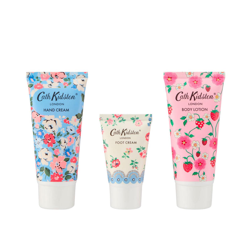 Cath Kidston Top to Toe Kit vegan skincare set - British product
