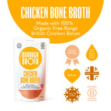 Borough Broth Free Range Organic Chicken Bone Broth 324g - British product