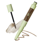 Pixi eyebrow pencil gel duo medium brown 3.5ml, imported from the UK