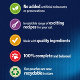 Felix wet cat food meaty selection jelly 12 pack - British product