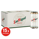 San Miguel Premium Lager Beer 15 x 440ml