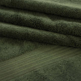 Egyptian Cotton Hand Towel in Forest Green, 90cm x 50cm
