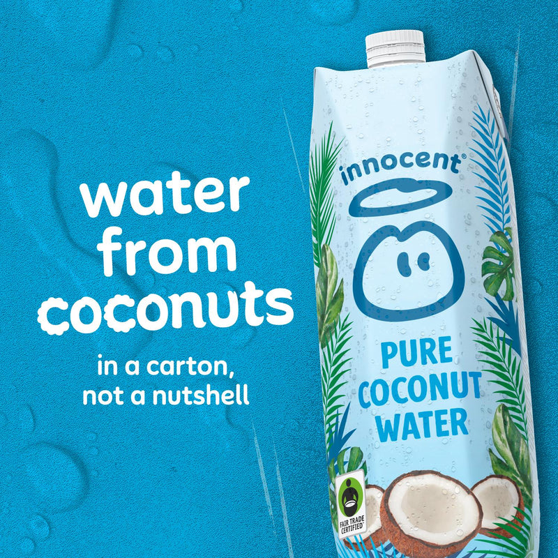 Innocent 100% Pure Coconut Water 1 Litre, UK version
