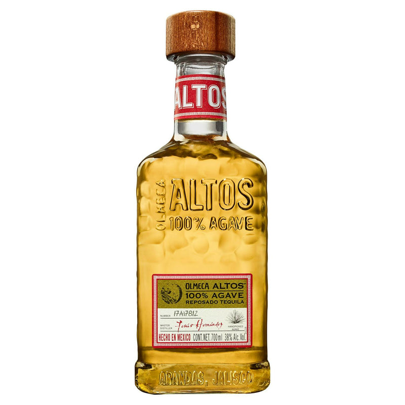 Olmeca Altos Reposado Tequila 70cl, imported from the UK