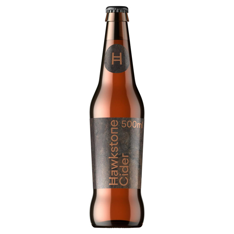 Hawkstone British Cider 500ml Glass Bottle, UK version
