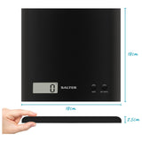 Salter digital kitchen scale black 3kg capacity (British brand)