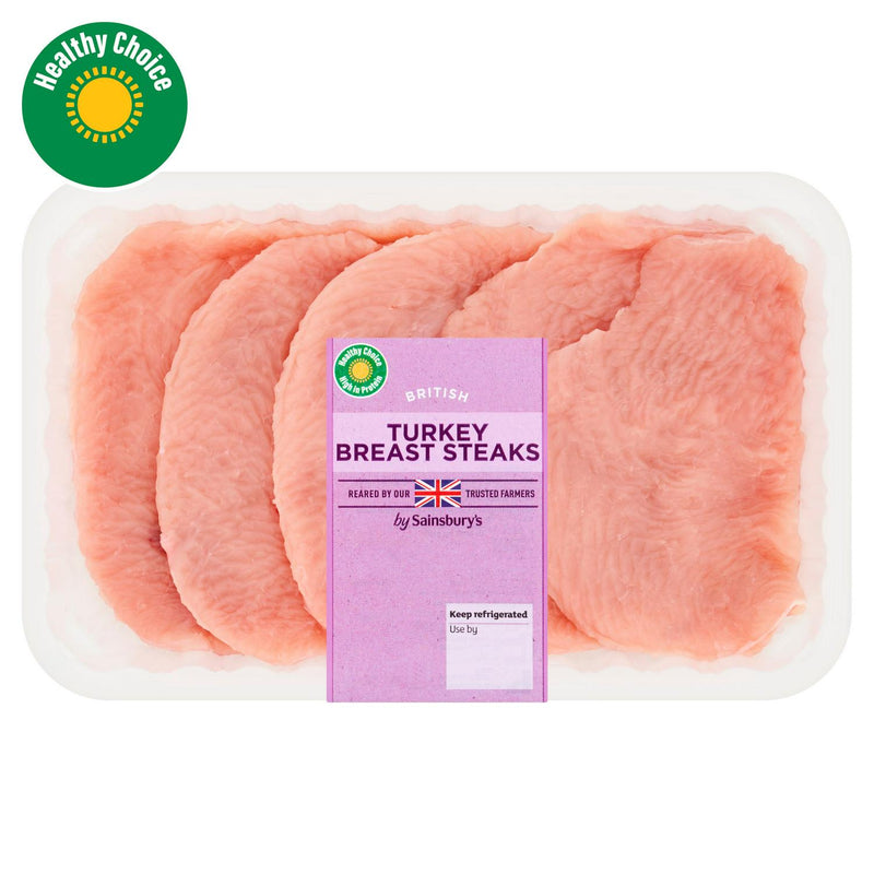Sainsbury's turkey breast steak 600g (British brand)