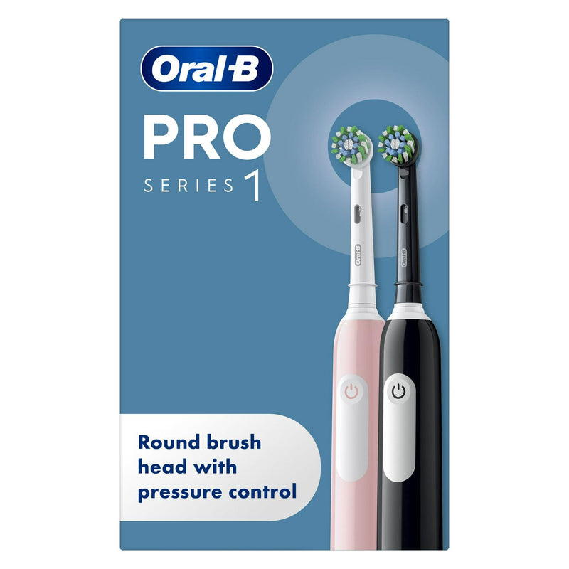 Oral-B Pro Series 1 Electric Toothbrush Pink & Black, imported from the UK