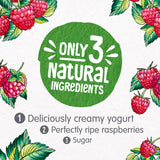 Creamy Raspberry Yogurt with Real Fruit 350g