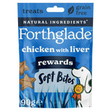 Forthglade Rewards Natural Soft Bite Treats Chicken Liver 90g - British product