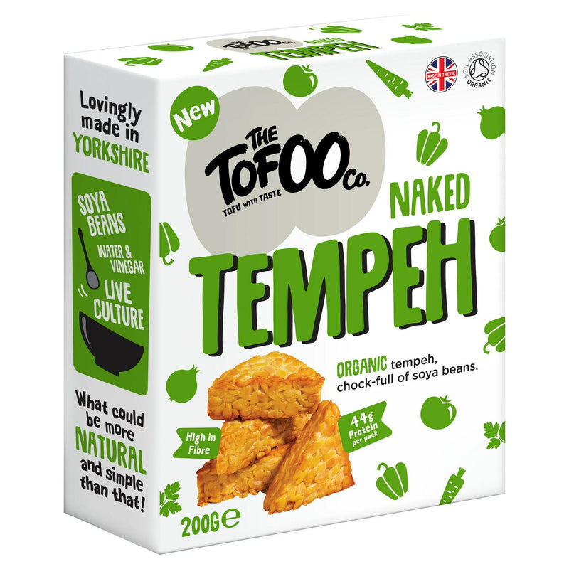 Tofoo organic tempeh soy alternative 200g (British brand)