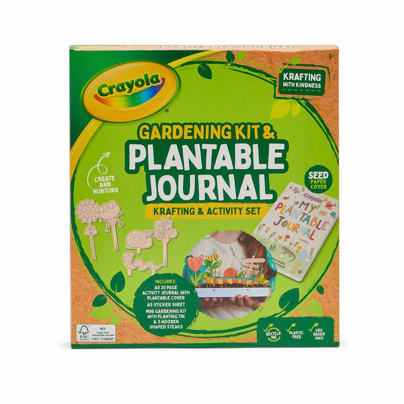 Crayola Plantable Journal & Mini Garden Kit