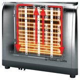 Russell Hobbs 2 Slice Brushed St/Steel Toaster 24081