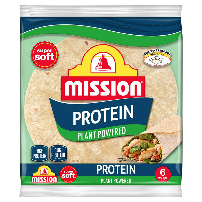 Mission Protein Wraps x6 367g