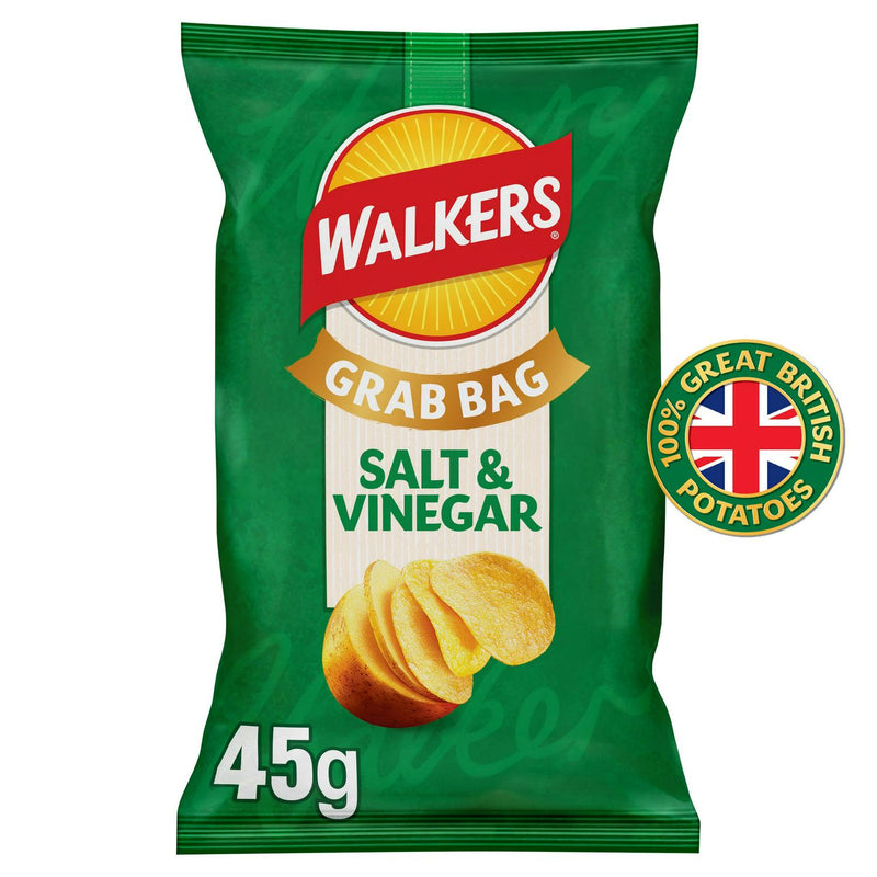 Walkers Crisps Salt & Vinegar 45g