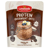 Linwoods chocolate flavour protein overnight oats 300g, imported from the UK