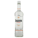 Zodkowa De Luxe Vodka 50cl glass bottle packaged securely (British brand)