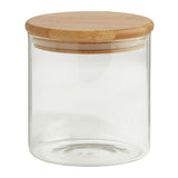 Habitat Round Glass Jar With Bamboo Lid 660ml, UK version