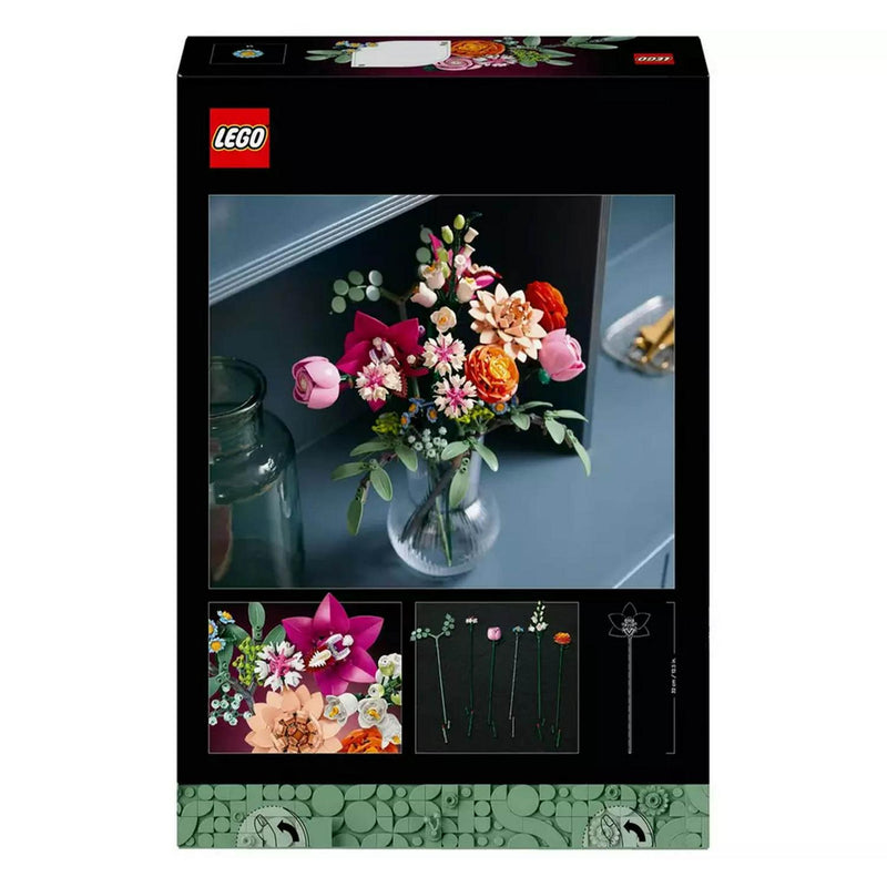 LEGO Botanicals Pretty Pink Flower Bouquet Decor Set 10342