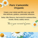 Twinings organic camomile tea bags 30g x 20 (British brand)