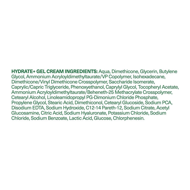 Simple Hydrate+ Gel Cream facial moisturiser 50ml (British brand)