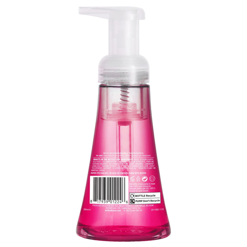 Method Hibiscus Berry Foam Hand Wash 300ml, imported from the UK
