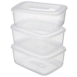 Sainsbury's Home Pack of 3 x 3.9L Storage Box