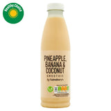 Sainsbury's Pineapple, Banana & Coconut Smoothie 750ml