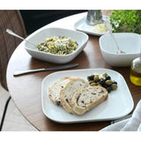 Habitat Riko Square White Dinner Set 12pc, UK version