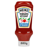 Heinz Tomato Ketchup 50% Less Sugar 880g, imported from the UK