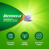 Berocca Blackcurrant effervescent tablets 15 pack, imported from the UK