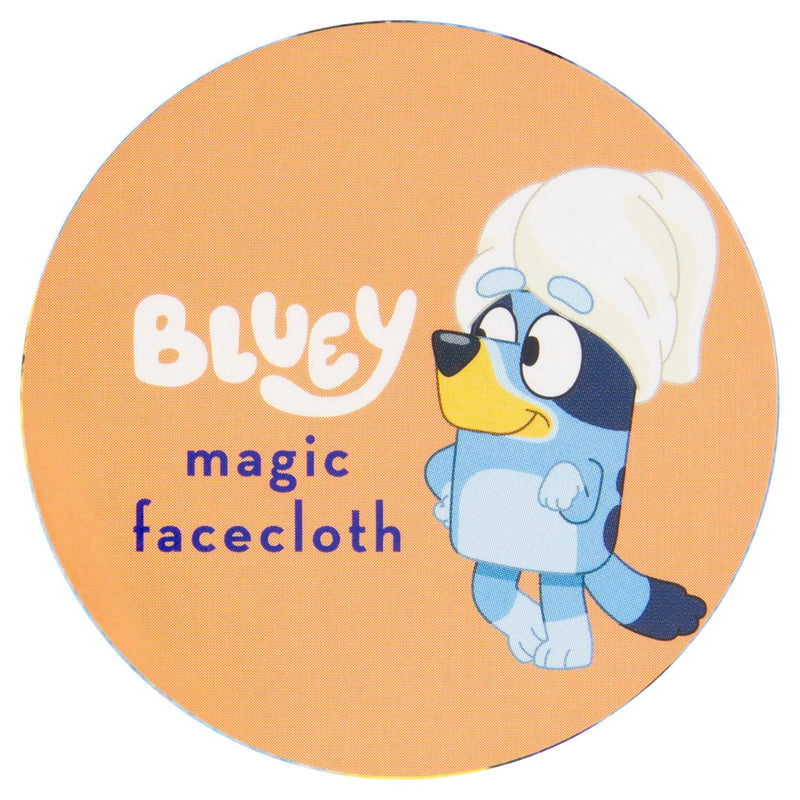 Bluey Magic Facecloth Soft Cotton - British product
