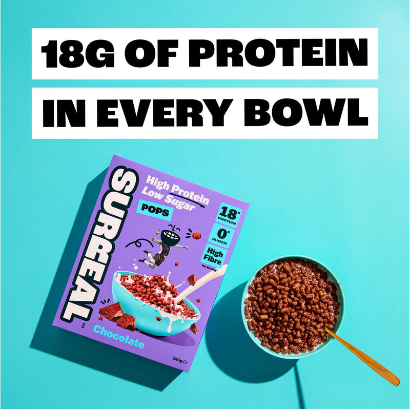 Surreal high protein chocolate cereal 240g (British brand)