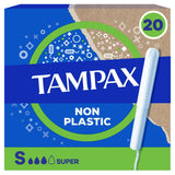 Tampax Super Tampons Applicator Cardboard x20