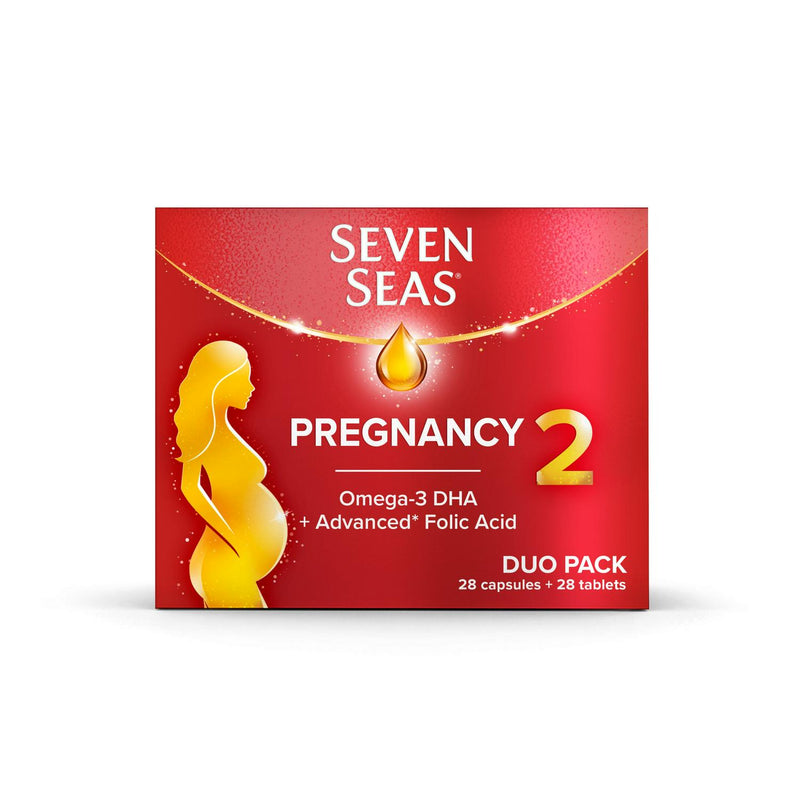 Seven Seas Pregnancy Supplement Omega 3 DHA 56 pieces (British brand)