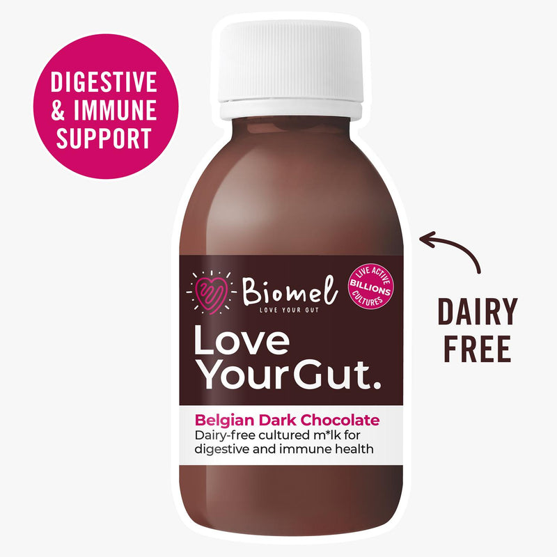 Biomel dark chocolate probiotic drink 125ml - British product